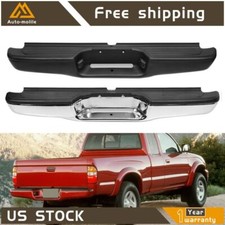 Complete Steel Rear Step Bumper Assembly For Toyota Tacoma Truck 1995 1996-2004