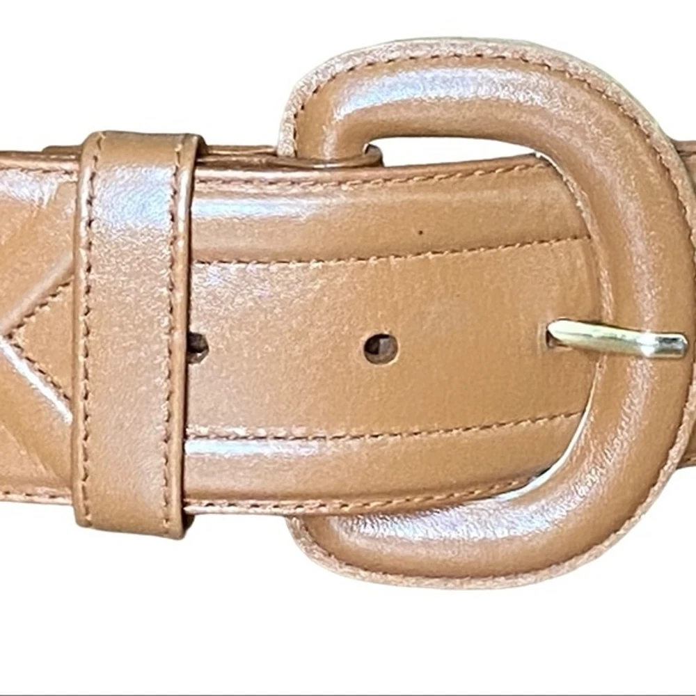 Dame Belt & Bag Vintage Leather Waist Belt Ladies S