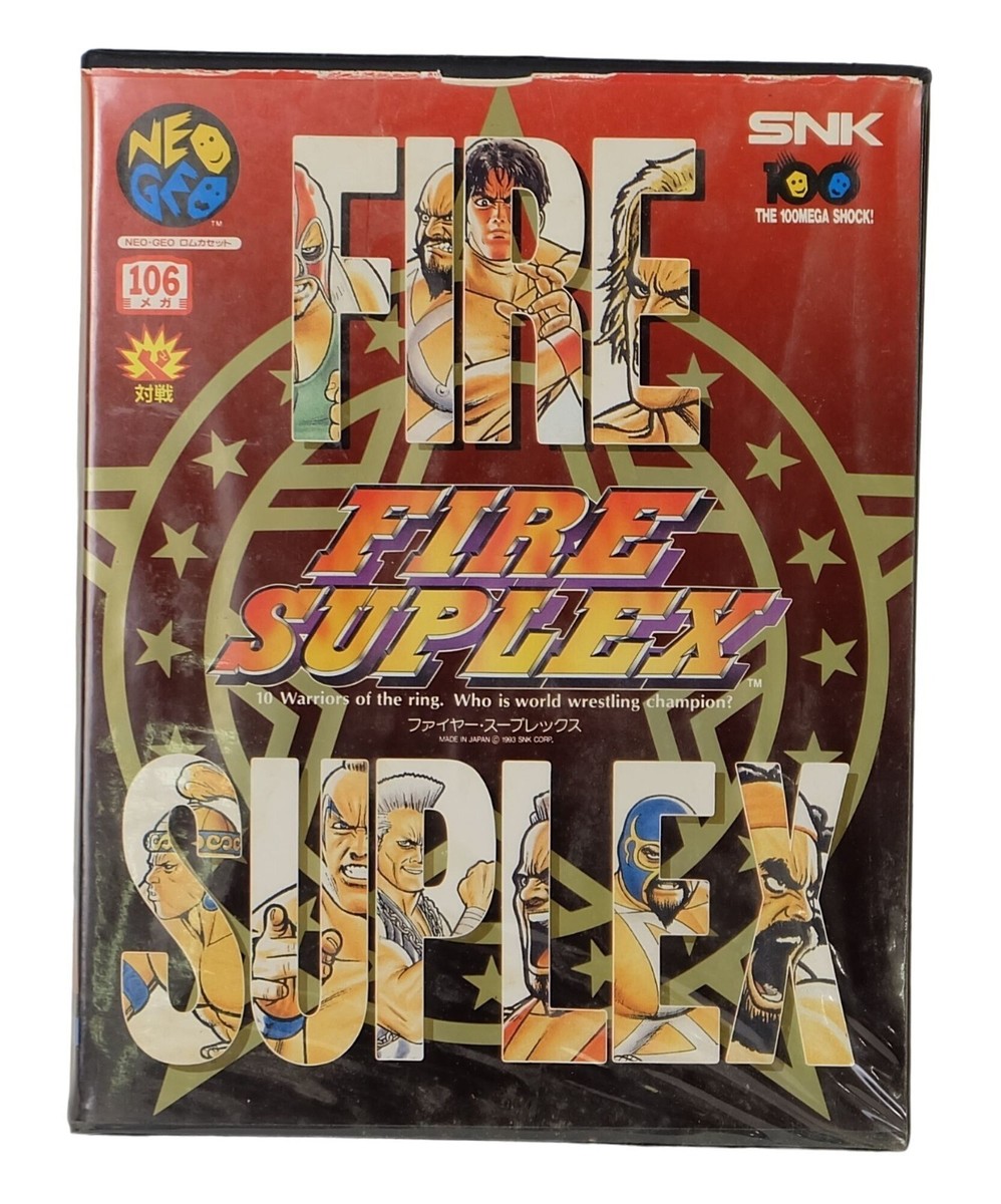Fire Suplex Neo Geo Japan Complete Tested Working | eBay