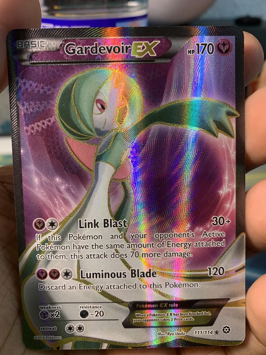 Gardevoir EX 111/114 Full Art Ultra Rare Card Pokémon Steam Seige - NM