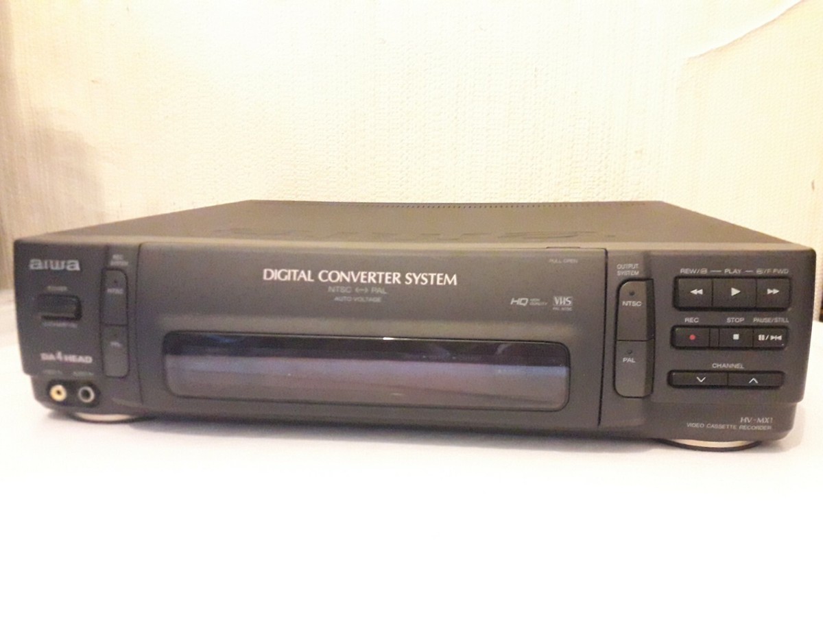 AIWA HV-MX1 VHS Video Cassette Recorder NTSC PAL Digital
