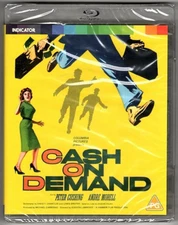 Cash on Demand (Blu-ray, 1962, Indicator #61) Peter Cushing, Andre Morell