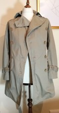 Timberland 36212 Womens Trench Coat Beige Size Uk 10 Eu 38