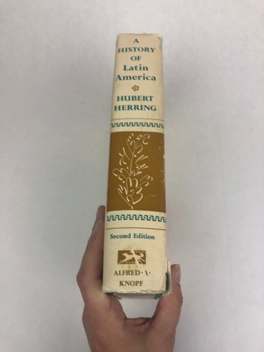 A History of Latin America Hubert Herring 1966 Alfred Knopf Hardcover - Picture 2 of 12