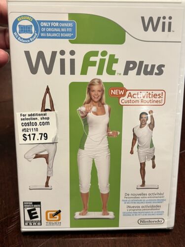 Wii Fit Plus (Wii, 2009) New Sealed - Picture 2 of 4
