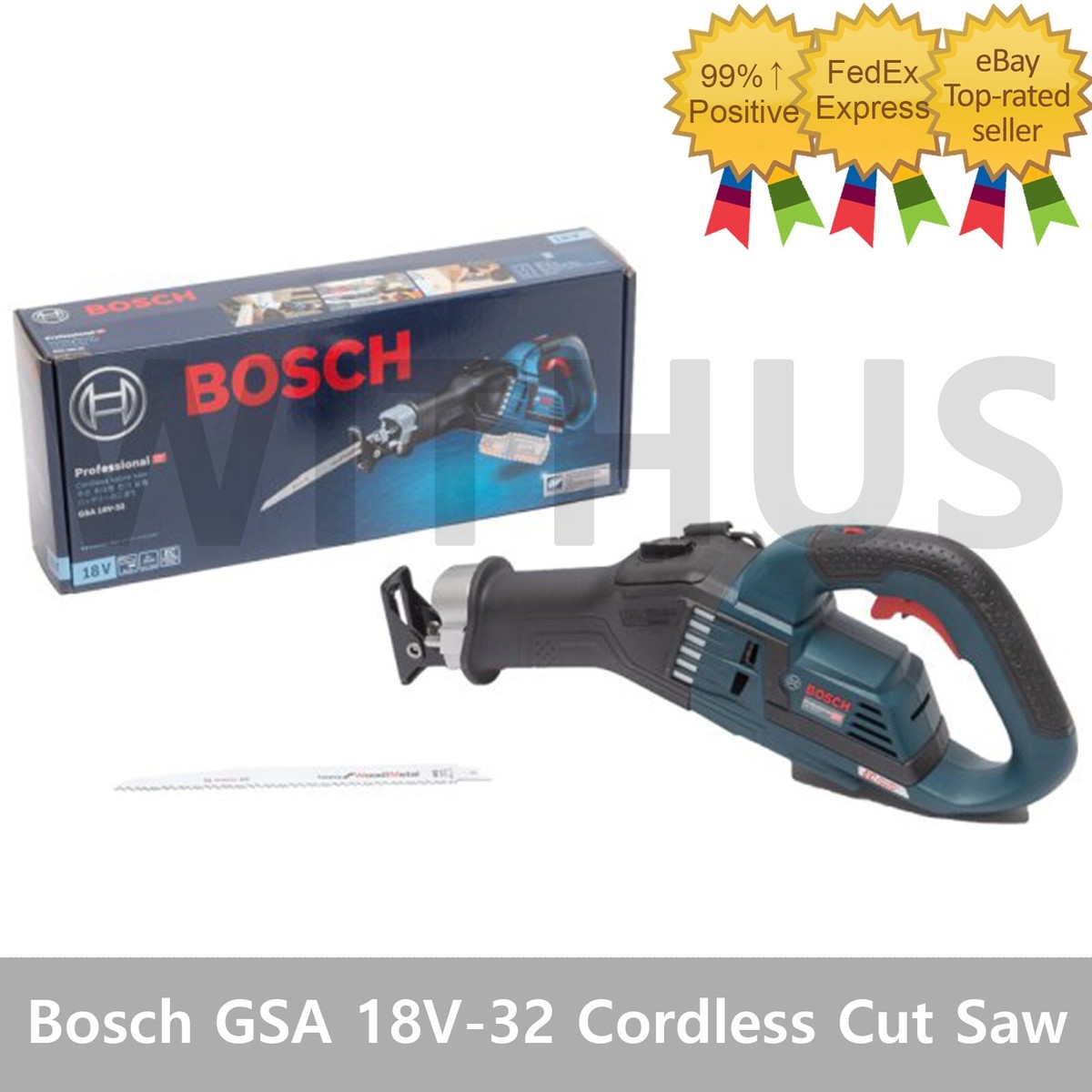 Bosch GSA 18V-32 Cordless Reciprocating Cut Saw Bare Tool