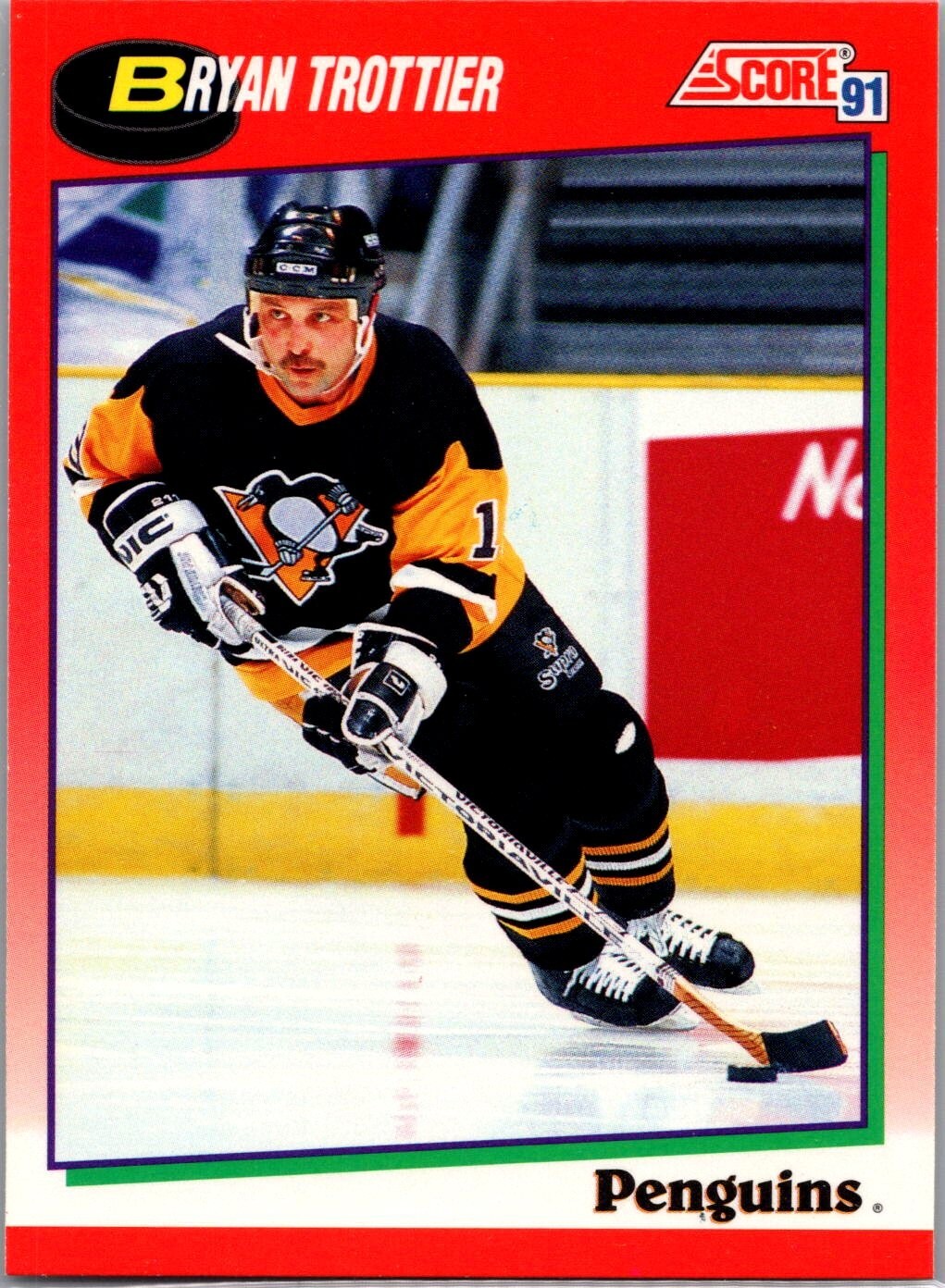 1991-92 Score Canadian - Bilingual #229 Bryan Trottier