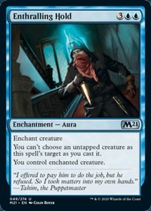 Enthralling Hold x4 - Magic Core Set 2021 - NM-Mint, English - Magic Core Set 20