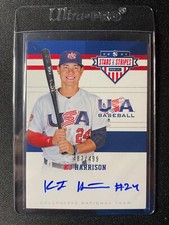 2017 Panini USA Stars & Stripes KJ Harrison Autograph #487/499!!!