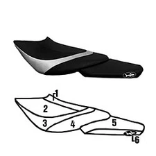 Kawasaki Seat Cover Ultra 250 2007 2008/Ultra LX 2007 2008/Ultra 260X 2009 2010 