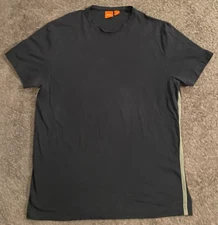 Men's Hugo Boss Navy Blue Short Sleeve Crew Neck T-Shirt Size Size XL