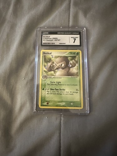Nuzleaf graded CGC 7 for sale on eBay