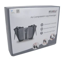 Cincom Leg Massager Circulation Air Compression Calf Wraps 2 Modes CM-010A NIB