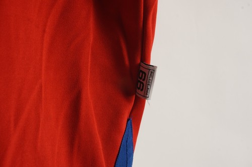 Nike NBA Phila 76ers Sixers Warm Up Shirt 66 Men's 4XL Red Snap Front Heavy - Picture 11 of 11