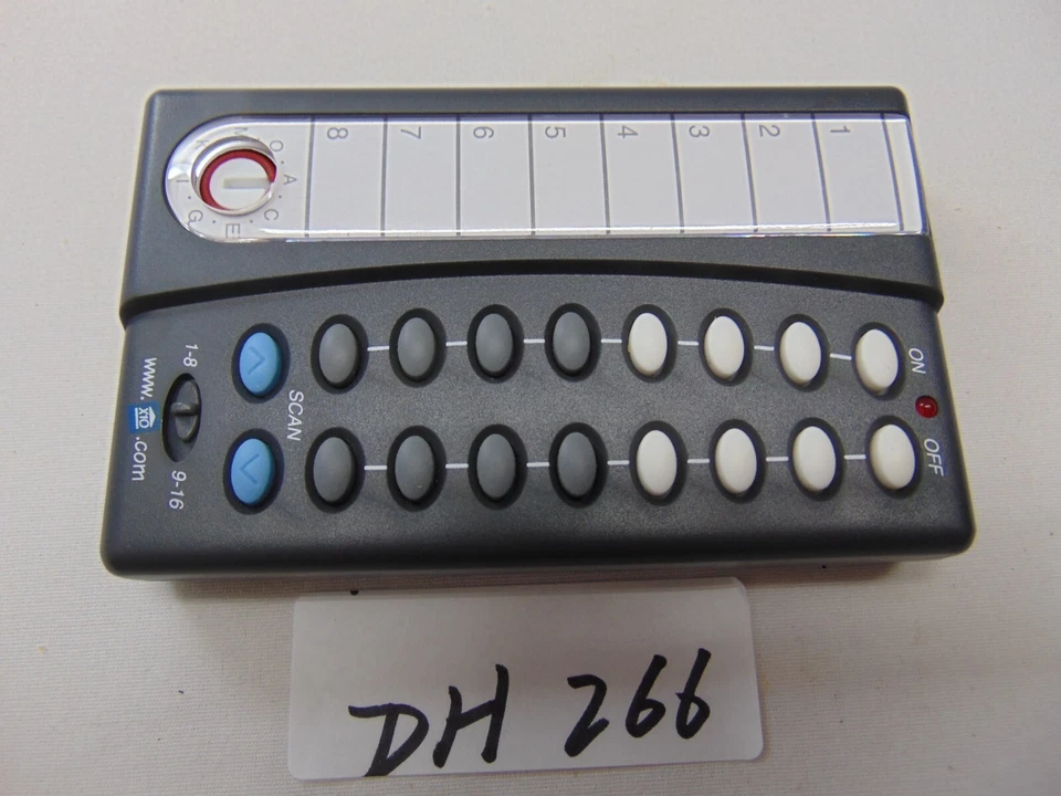 Controle remoto de digitalização de câmera X10 preto CR12A -C segurança doméstica - Imagem 2 de 4