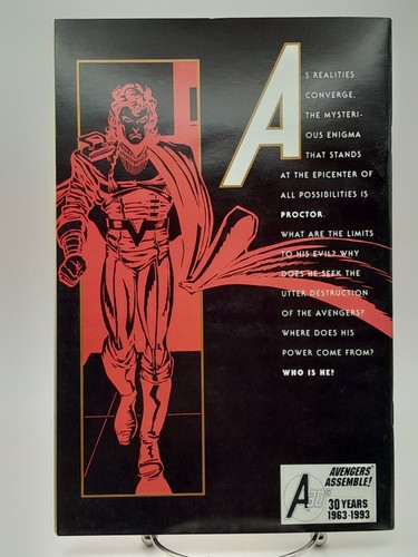 Marvel Avengers Alternate Visions 30th Anniversary Comic - Vol 1, #360 March1993 - Picture 7 of 10