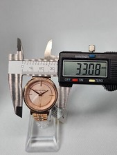 Michael Kor Women's Cinthia Rose Gold-Tone Watch MK3643 New Battery W Tag/Cover