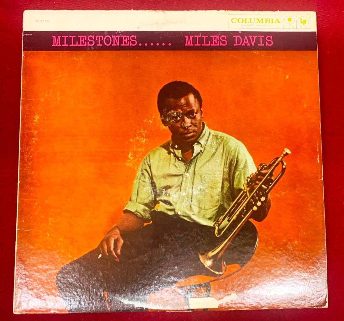 US Columbia 6eye mono dg MILESTONES / MILES DAVIS｜レコード 
