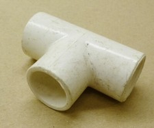 10X 1/2" PVC Tees MADE IN THE USA Schedule 40 Fitting - Slip x Slip x Slip Tee