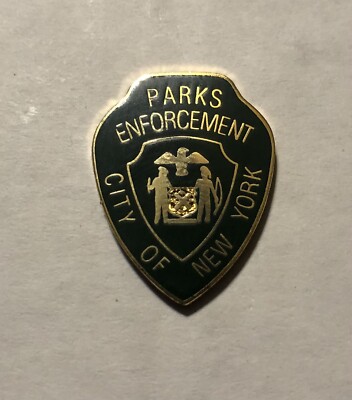 Pin Enforcement New York Parks Enforcement Pin 1 Inch Tall | eBay