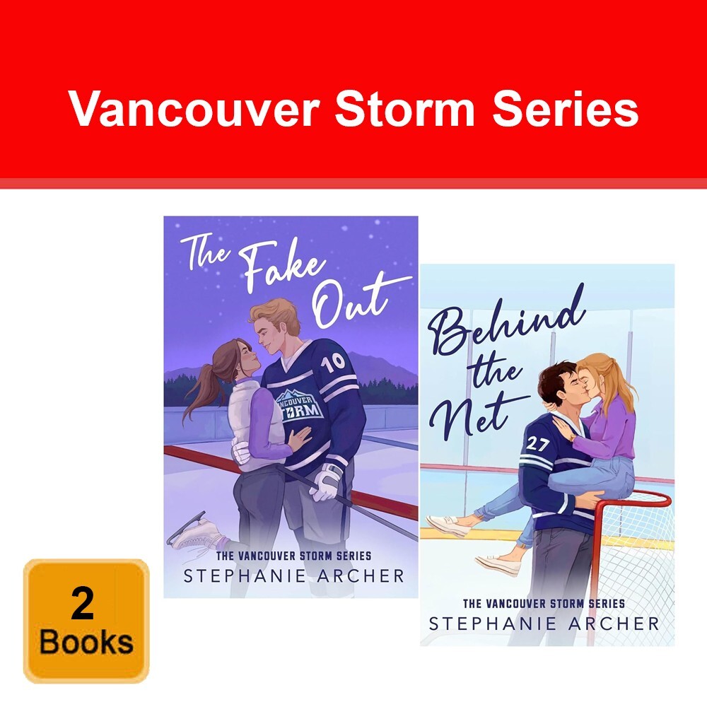 Vancouver Storm Series 2 Books Collection Set by Stephanie Archer Behind The Net
