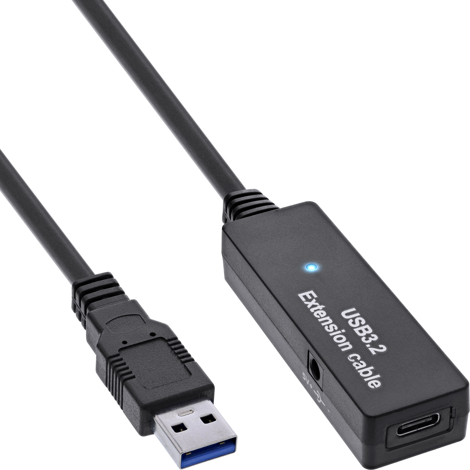 Inline Usb 3.2 Gen.1 Aktiv-verlängerung, Usb-a Stecker An Usb-c