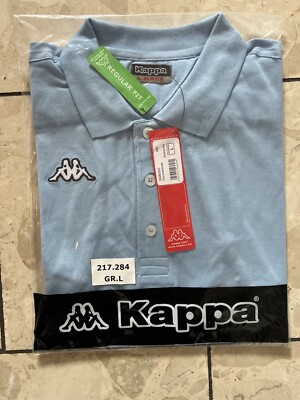 Kappa Poloshirt babyblau L originalverpackt