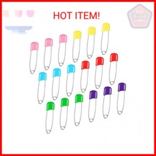 100 Pcs Diaper Pins, 2.2in Diaper Pins for Cloth Diapers Heavy Duty, Stainless S
