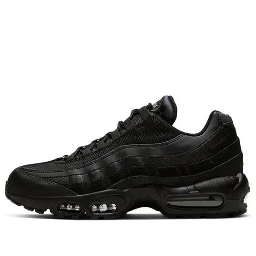 NEW Nike Men's 6 / Woman's 7.5 Air Max 95 Essential Triple Black CI3705 001