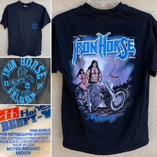 Vintage Iron Horse Saloon Bike Week 94 Pocket Tee T-Shirt 90s 1990s Motorcycle M