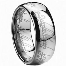 Lord of the Rings The One Ring LOTR Stainless Steel Wedding Aragon Wedding Ring