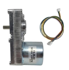 4.8 RPM DC Auger Motor  + Harness fits Traeger part KIT0271