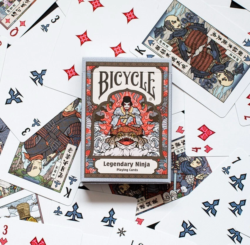 Bicycle Legendary Ninja Playing Cards by Yasuyuki Honne - Image 4 of 4