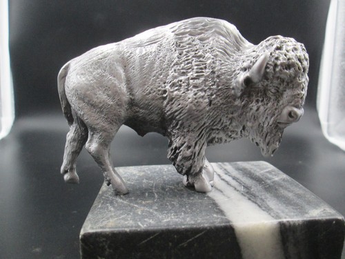 bison buffalo yellowstone hotrod ratrod car hood ornament