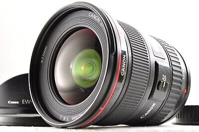 Canon EF 17-40mm f/4 L USM AF Wide Angle Zoom Lens w/Hood Canon EF 17-40mm f/4 L USM AF Wide Angle Zoom Lens w/Hood