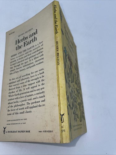 Herbs and the earth Henry Beston Softcover Book Vintage - Picture 3 of 12