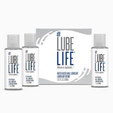 LubeLife Water-Based Anal Lube for Men, Women Couples