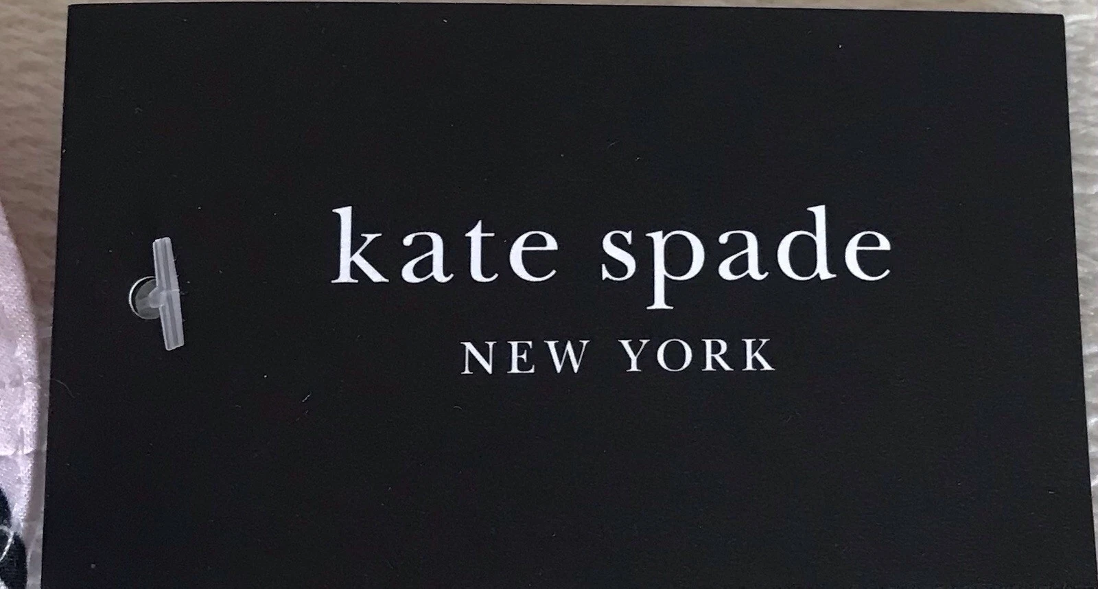 NUOVO CON ETICHETTE ~ BERRETTO DA BASEBALL KATE SPADE NEW YORK BLUSH PERLA FLOREALE CINTURINO ADJ 100% POLIESTERE