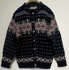 Vintage L.L. Bean Womens Cardigan Sweater M M...
