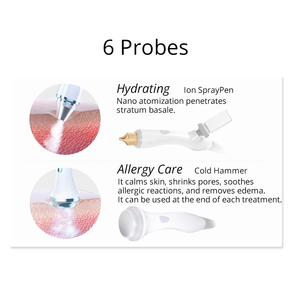 7IN1 Hydro Dermabrasion Cleansing Skin Rejuvenation Hydra Spa Facial Machine USA