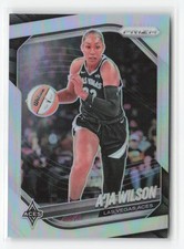 2025 Panini Prizm WNBA #76 A’ja Wilson Silver Prizms