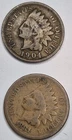 1881 & 1904 Indian Head Penny, Cent, lot of 2 - 7976