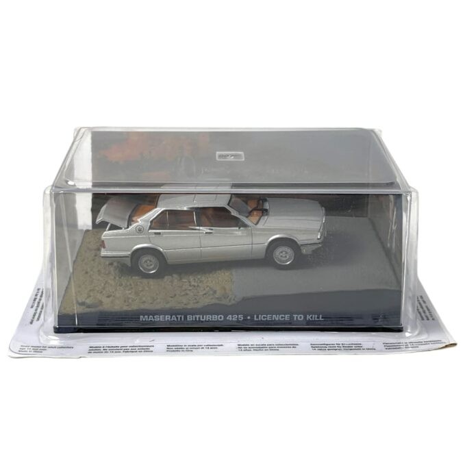 Modellino Auto Edicola 1/43 Maserati Biturbo 425 007 Licence To Kill