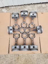 90-92 Camaro Firebird Tpi V8 5.7l Engine Pistons Wrods Complete Set Read