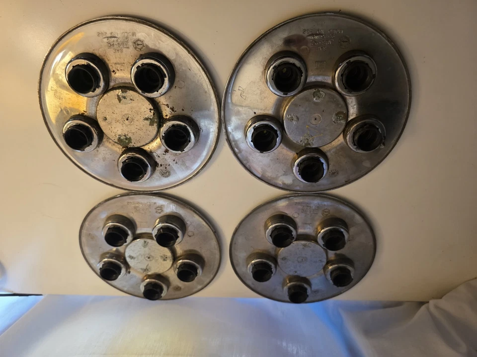 BUICK PARK AVENUE TAPA CENTRAL RUEDA OEM ACABADO CROMADO 2000-2004 9593519 Foto 2 de 2