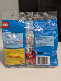 LEGO City 30347 Fire Car Fireman Trashcan Fire Polybag &ndash; New/Sealed Retired