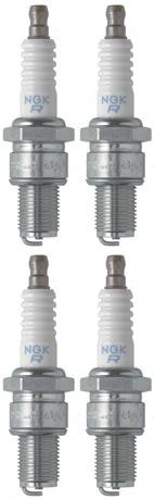 Set of 4 NGK Standard Spark Plugs for Polaris SCRAMBLER 1986-1985 Engine 250cc