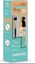 Farmapiel SkinPro Mineral Tinted Facial Sunscreen SPF50 + Brush 50 G