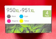 4PK 950XL 951XL INK CARTRIDGES COMPATIBLE HP OfficeJet Pro 8610 8620 8100 8630