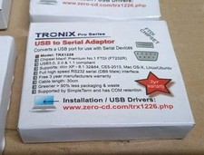1x TRONIX TRX1226 PRO SERIES USB TO SERIAL ADAPTOR (ONLY) SCIENTIFIC ELECTRICAL